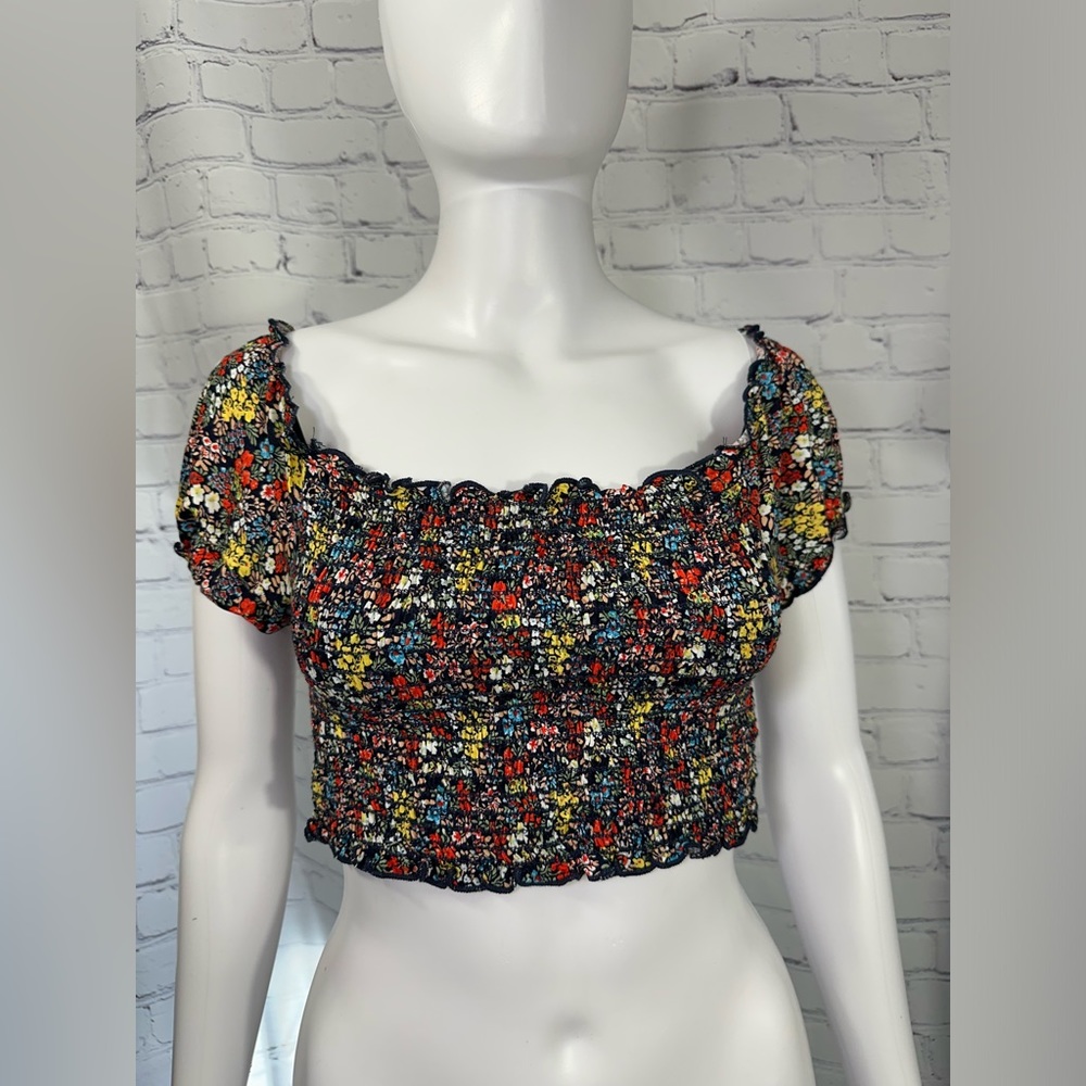 Caution to the wind crop top